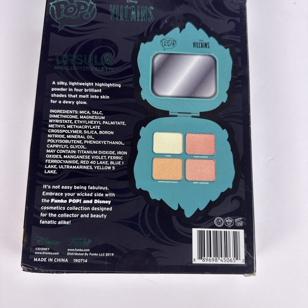 POP! Disney Villains Ursula Highlighter + Evil Queen Lip Gloss Bundle - Picture 3 of 6